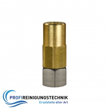 Drehgelenk ST-301 aus Edelstahl/Messing 1/4" IG : 3/8" IG